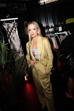Topshop co ord premium wedding guest occasion in buttermilk